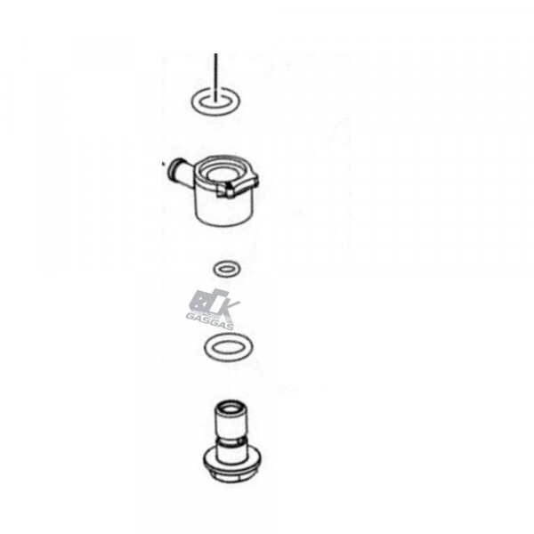 CONECTOR INFERIOR DA BOMBA DE COMBUSTIVEL GASGAS 55707090044