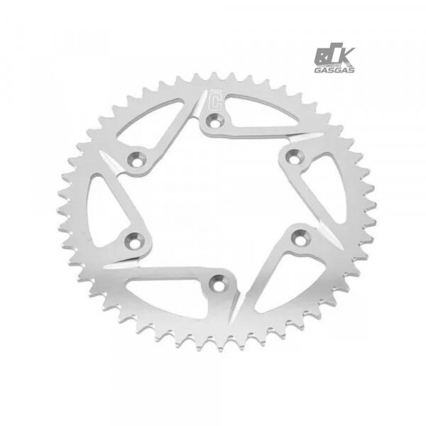 Coroa 50 Dentes Corona de Aluminio Para Honda CRF 230 / 250 450 F / CR125 250 2T / XR400 Prata