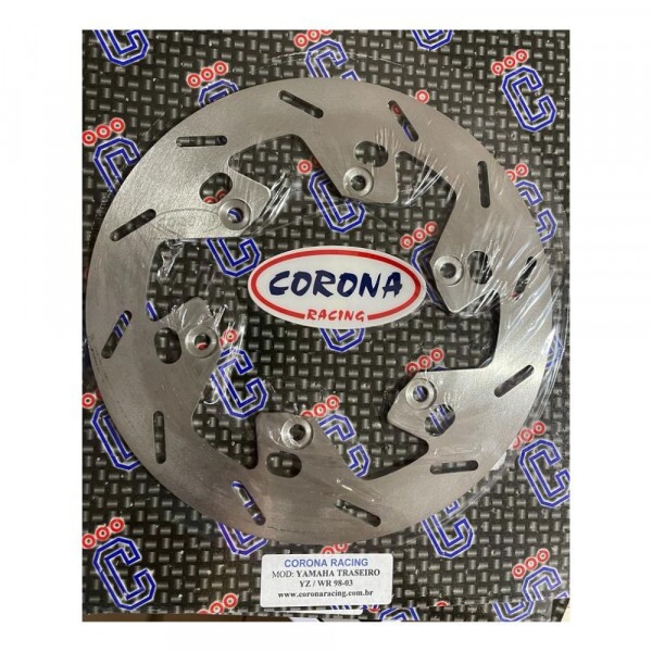 Disco de Freio Traseiro Corona Para Yamaha YZ/WR 1998 a 2023