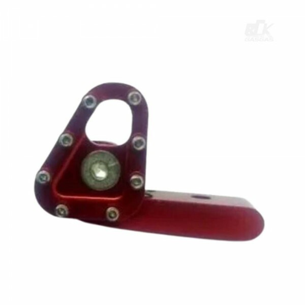 Ponta Pedal de Freio Retratil Corona Para Honda CRF 230 CRF 250F - Vermelho