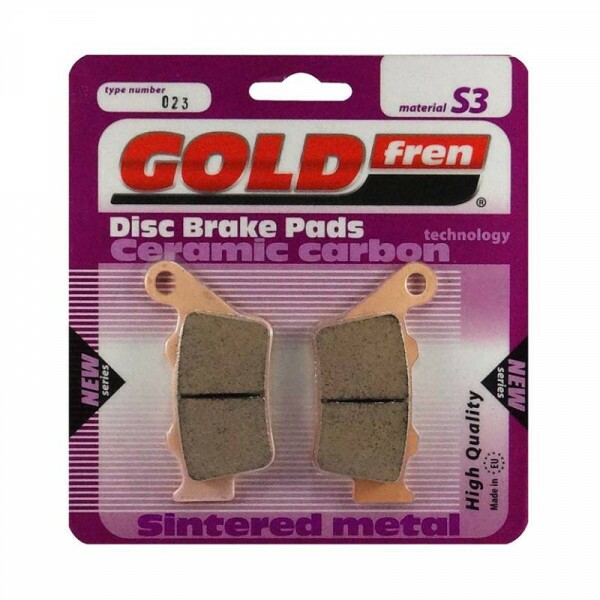 Pastilha de Freio Traseira ON Road Goldfren  para  Honda / KTM / Yamaha / BMW - GF023S3