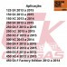 Paralama Traseiro Ktm 2013 a 2015 (laranja) Original - 7720801300004